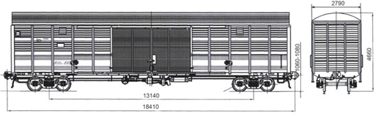 вагон модели 11-1807-01