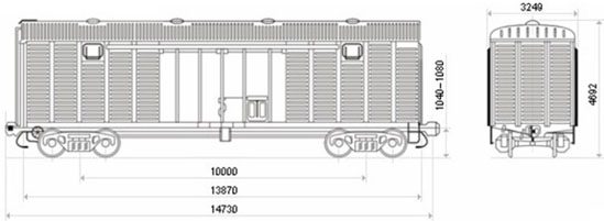 вагон модели 11-217