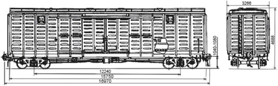 вагон модели 11-260