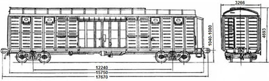 вагон модели 11-280